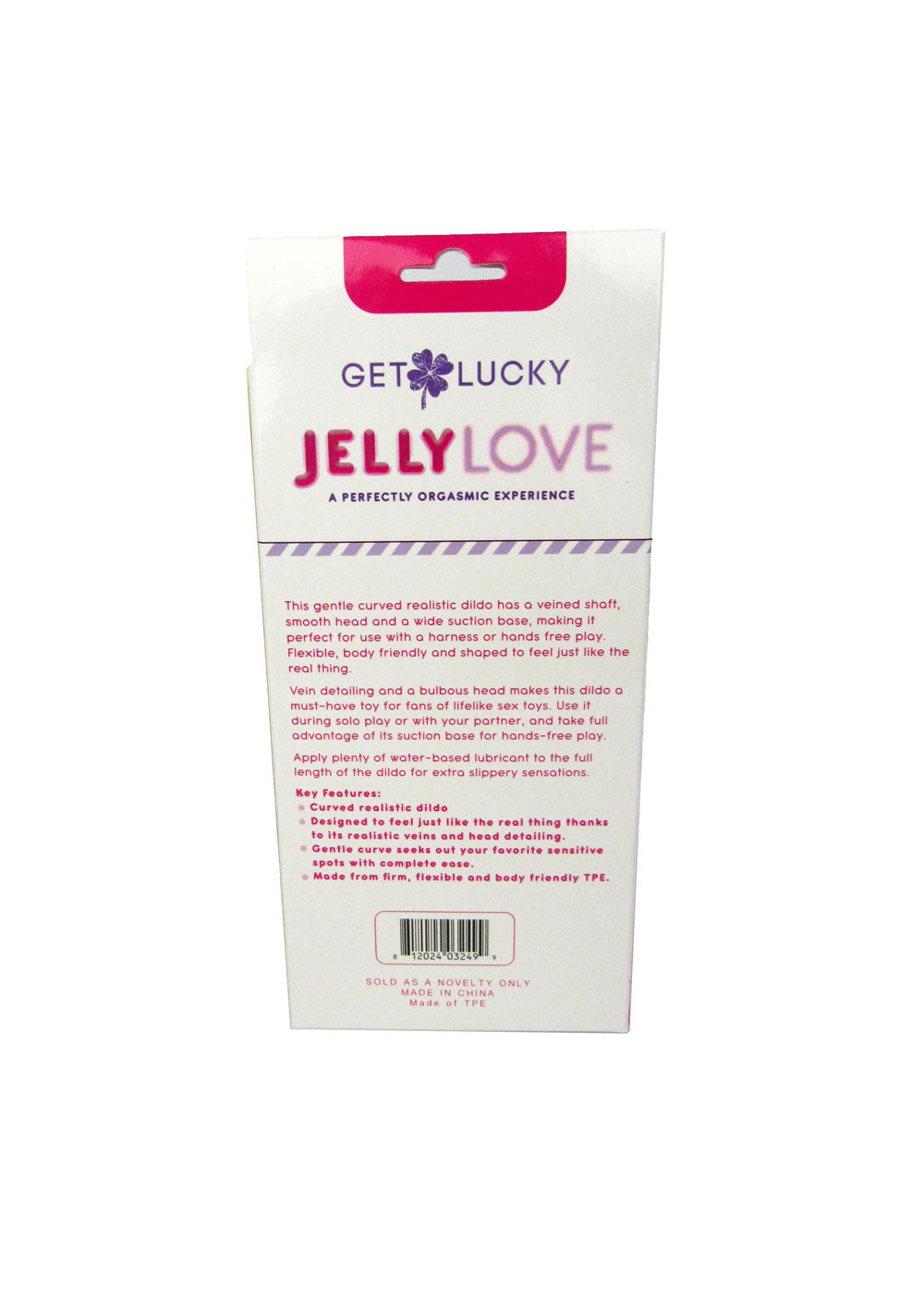 Jelly Love 7" Dildo - Pink