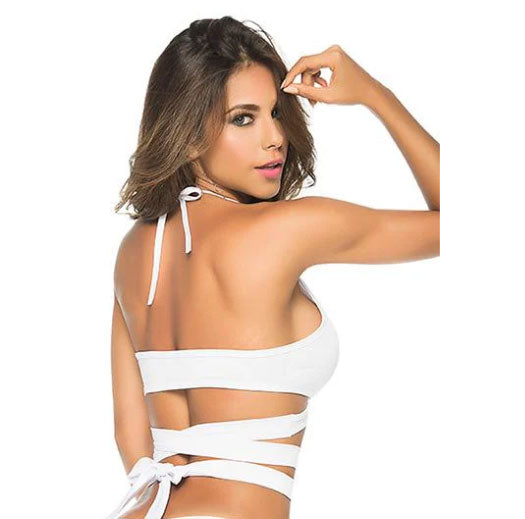 Wrap Around Top - Small/medium - White
