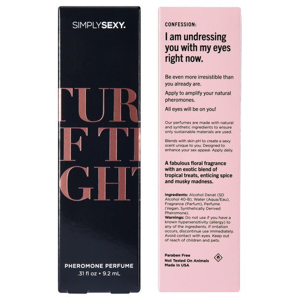 Simply Sexy Turn Off the Lights - Pheromone Perfume - .31oz | 9.2ml