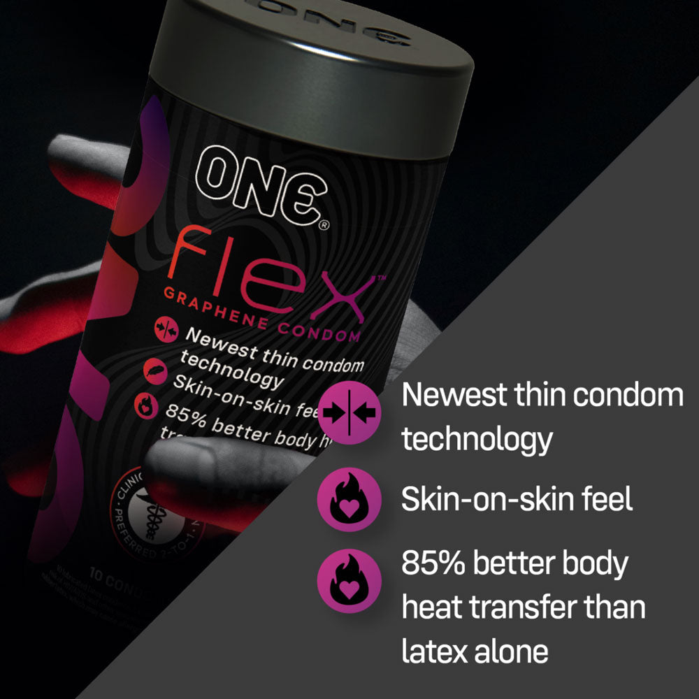 One Flex 3 Ct Condoms