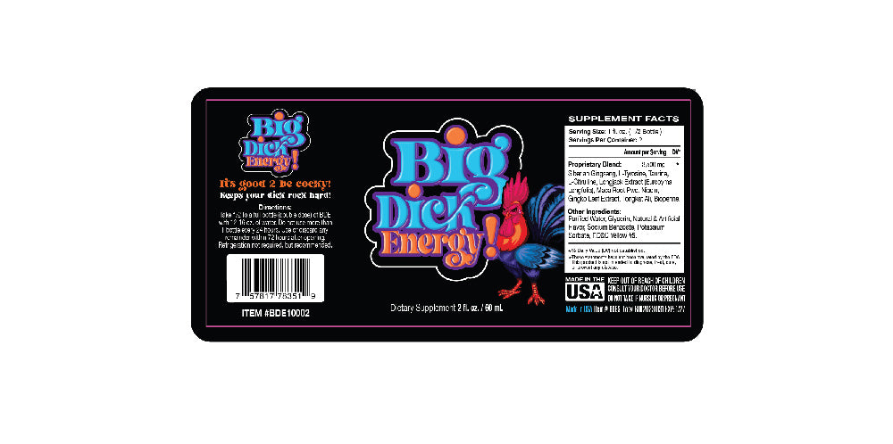 Big Dick Energy Shots - 12 Count Display