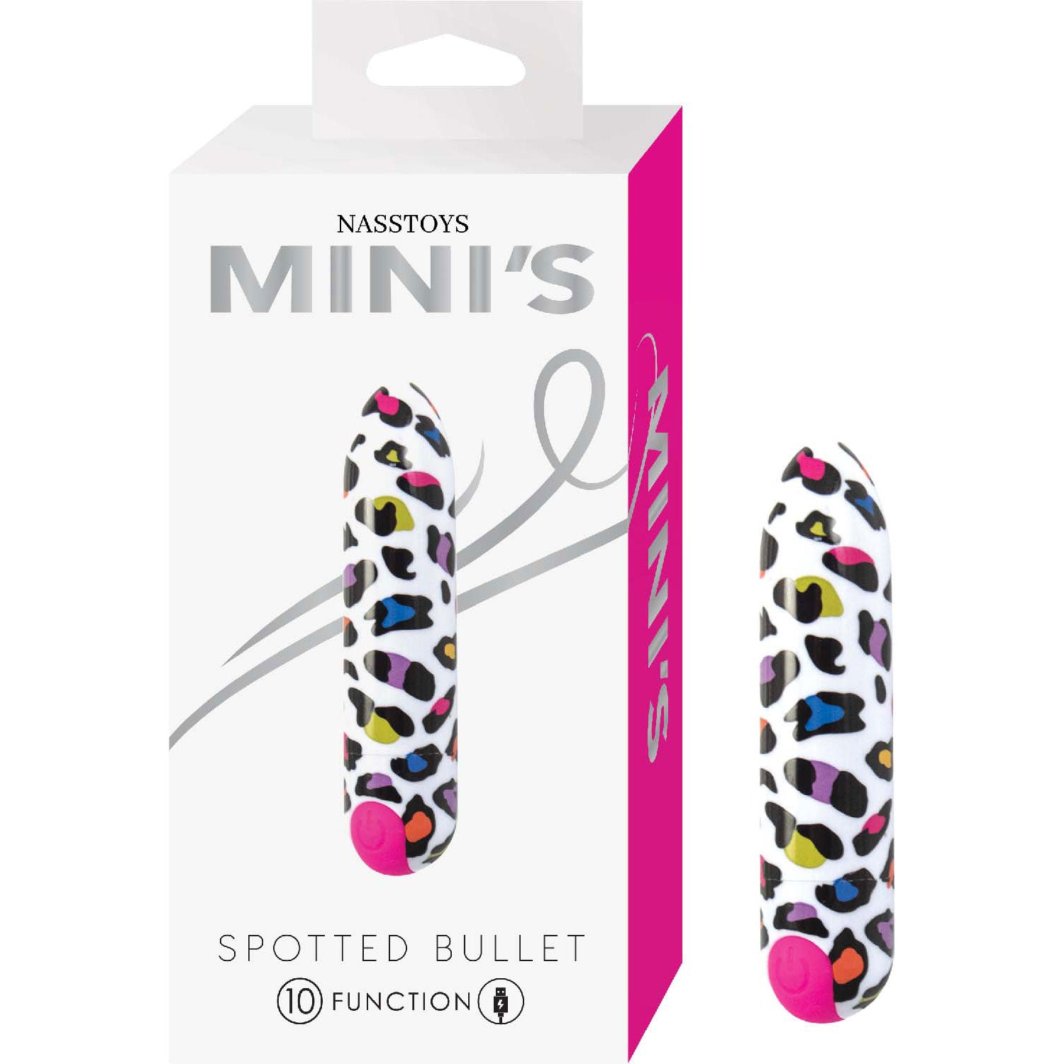 Minis Spotted Bullet White