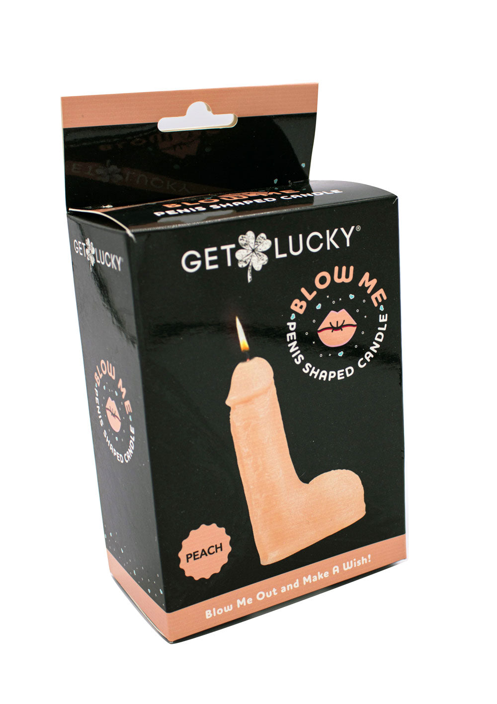 Blow Me Penis Candle - Peach