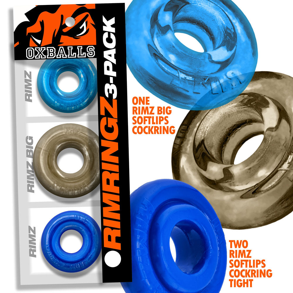 Rimringz Multi Size 3 Pack - Cool Blues