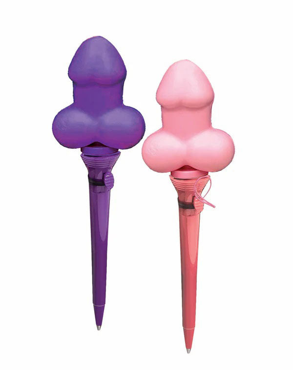 Super Fun Popping Penis Pen - Display of 12ct