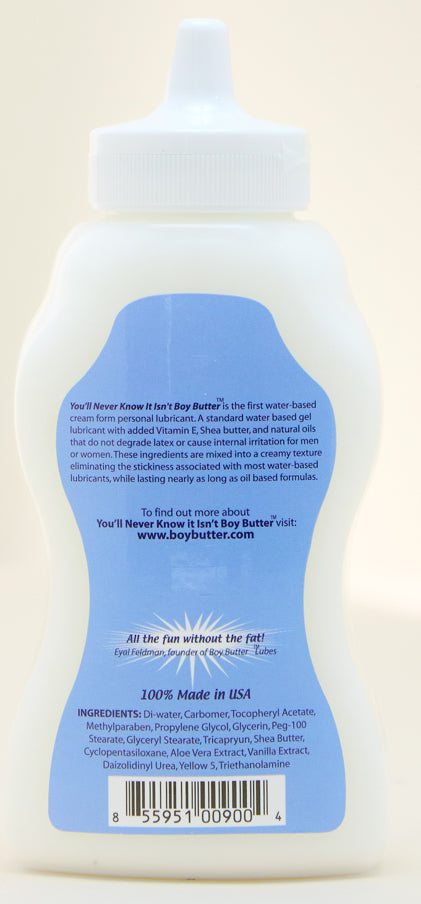 You'll Never Know It Isn't Boy Butter 9 Oz Squeeze Bottle