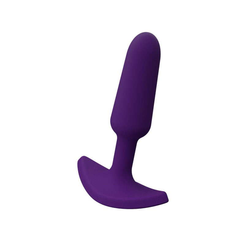 Hump Silicone Anal Plug - Purple