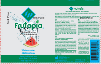 ID Frutopia Natural Flavor Watermelon 3.4 Oz