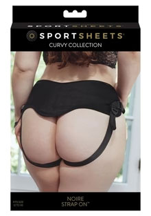 Beginners Strap on - Plus Size - Black