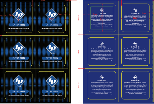 ID Extra Thin Condom Jar - 144 Pieces