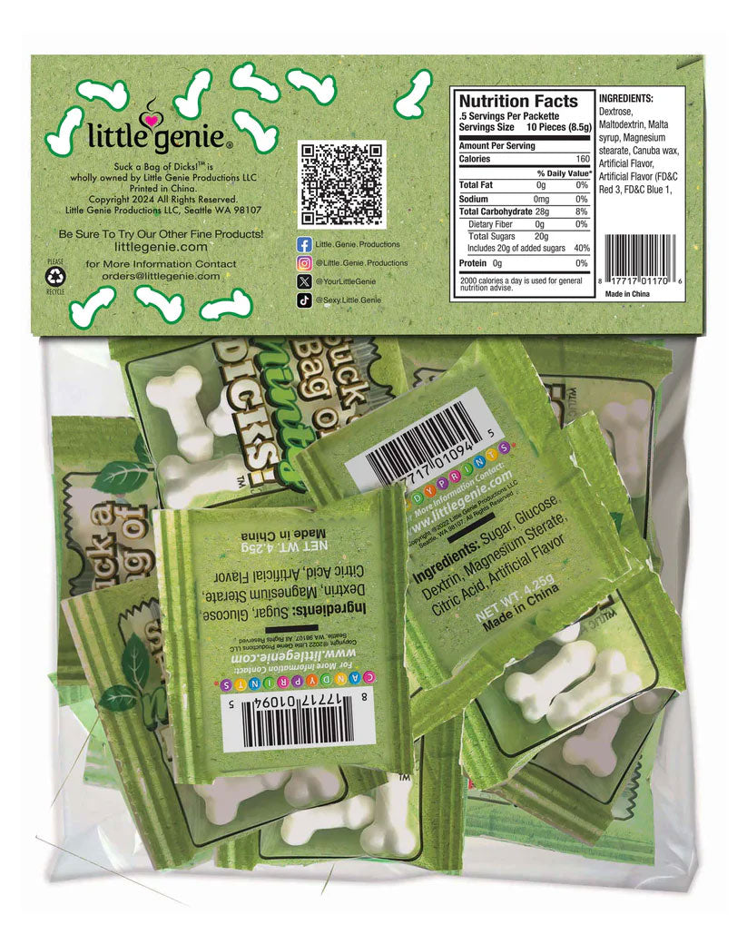 Suck a Bag of Minty Dicks- Bag of 25