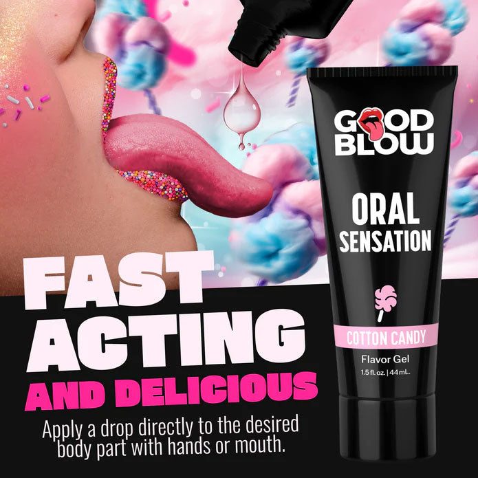 Oral Sensation Gel Cotton Candy