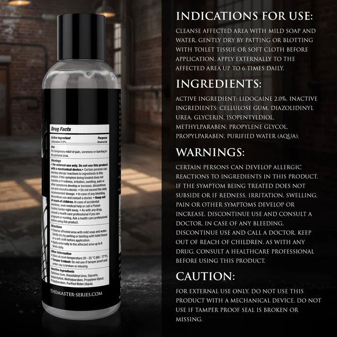 Fisting Lubricant 8oz - Clear