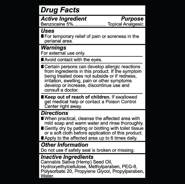 Butt Eze Anal Desensitizer - 2 Fl. Oz. / 60 ml