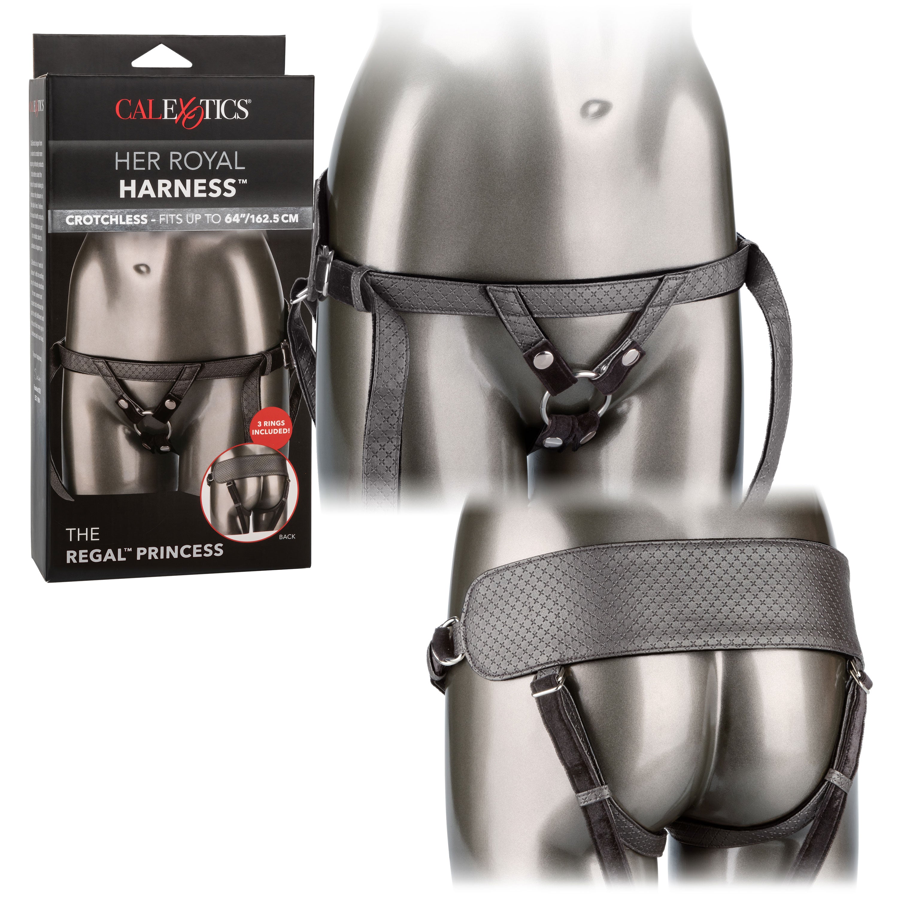 Her Royal Harness the Regal Princess - Pewter