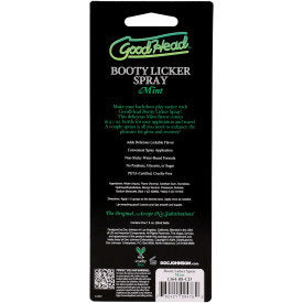 Goodhead Booty Licker Spray Mint 1 Fl. Oz