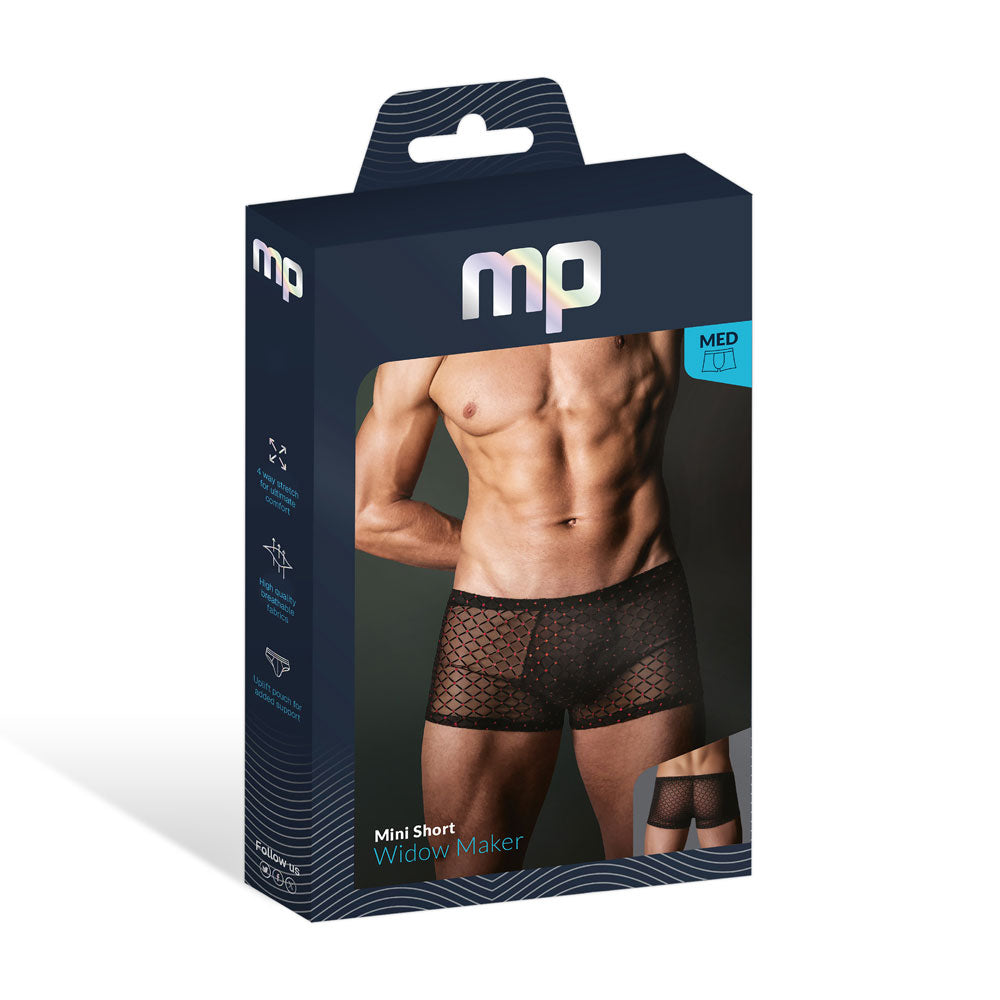 Widow Maker Mini Pouch Short - Medium - Black