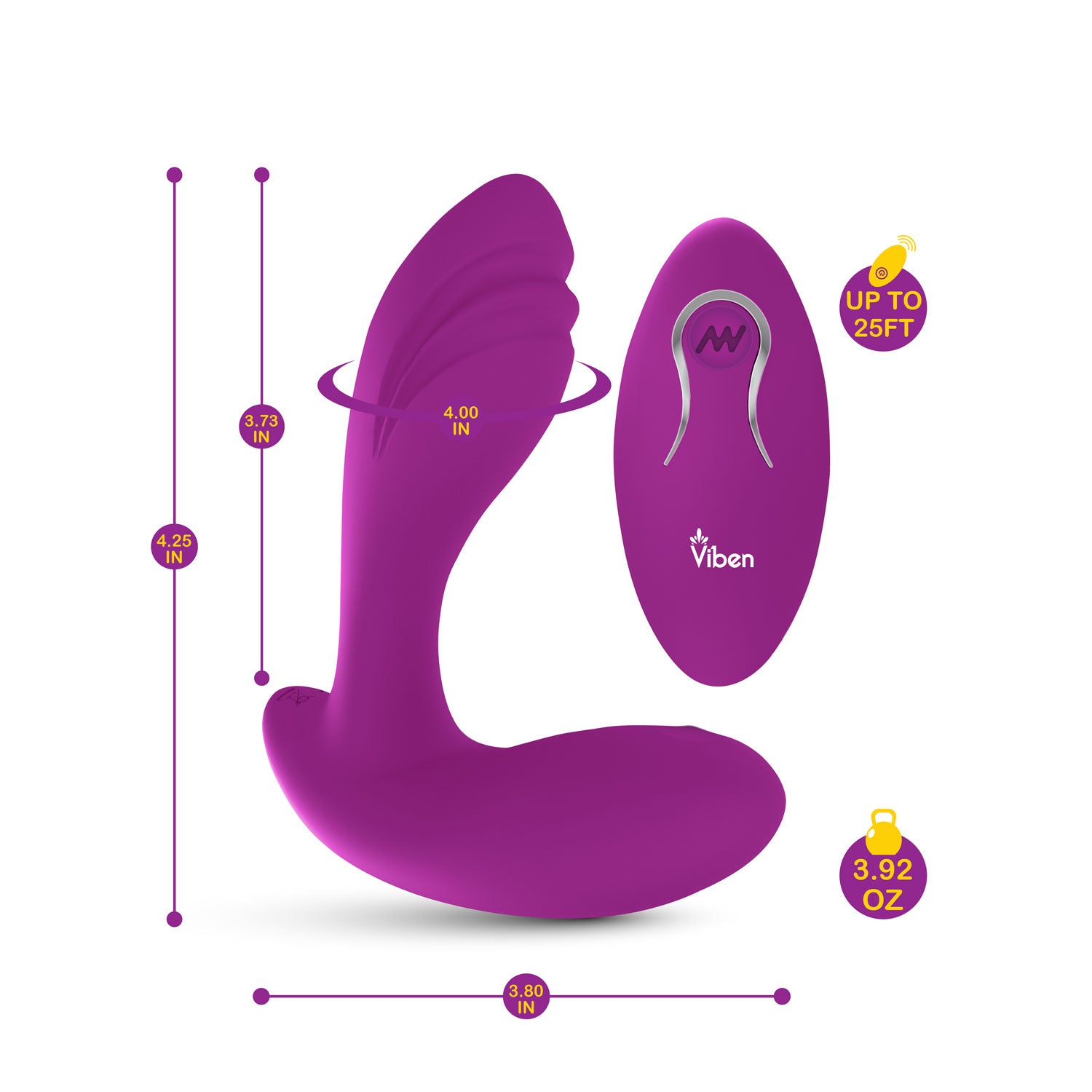 Epiphany Clitoral Rollerball Panty Vibe - Berry