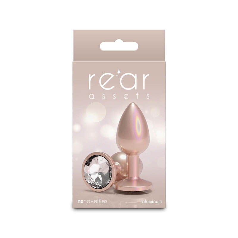 Rear Assets - Iridescent Champagne - Small - Clear