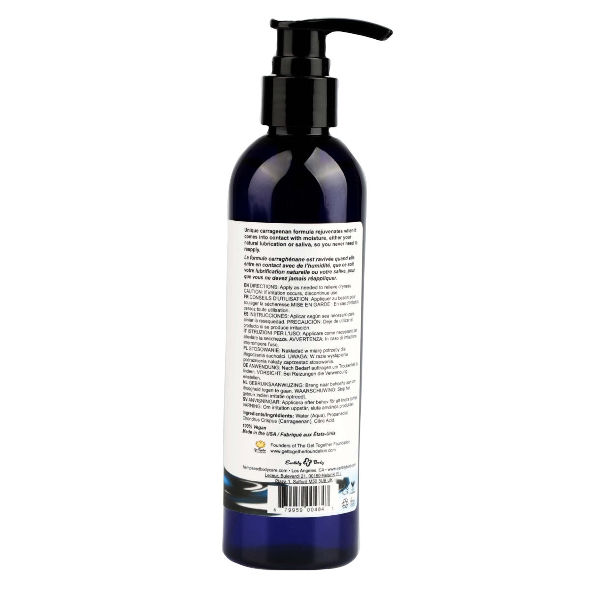 Water Slide Personal Lubricant 8 Oz