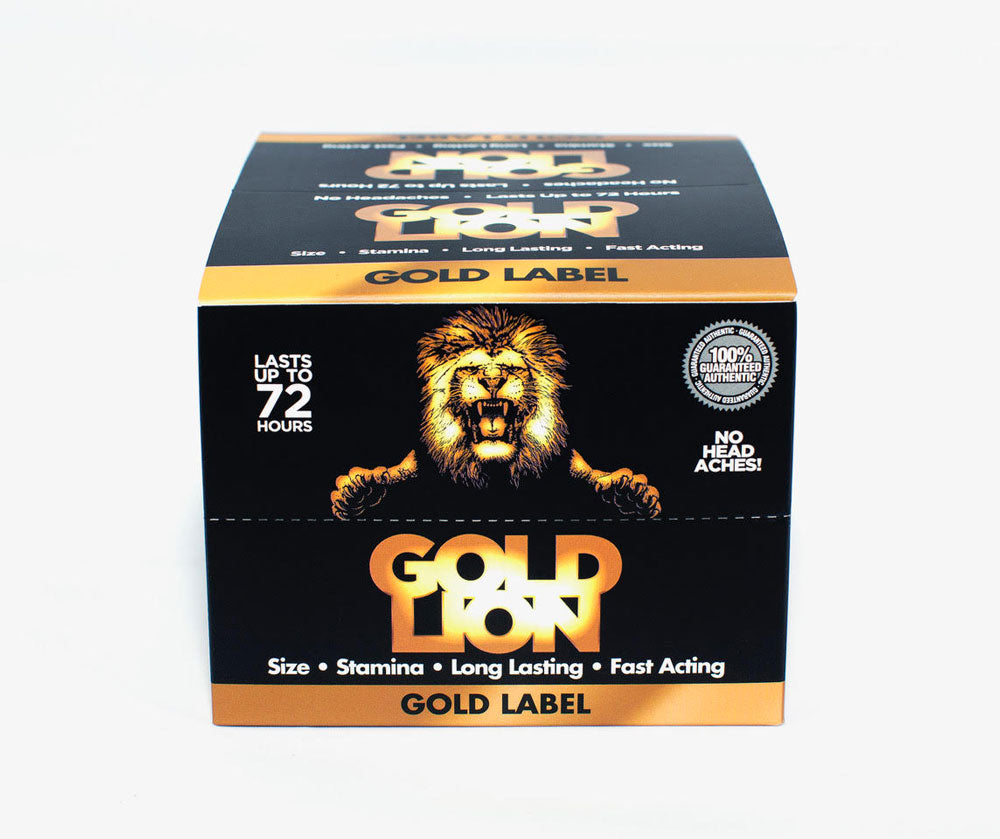 Gold Lion Liquid Shot 12ct Display