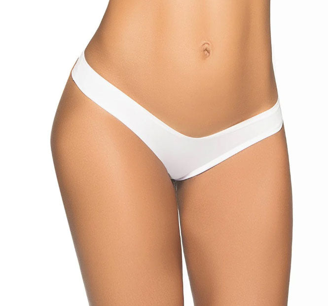 Flattering Mini Srunchy Panty - Medium/large - White
