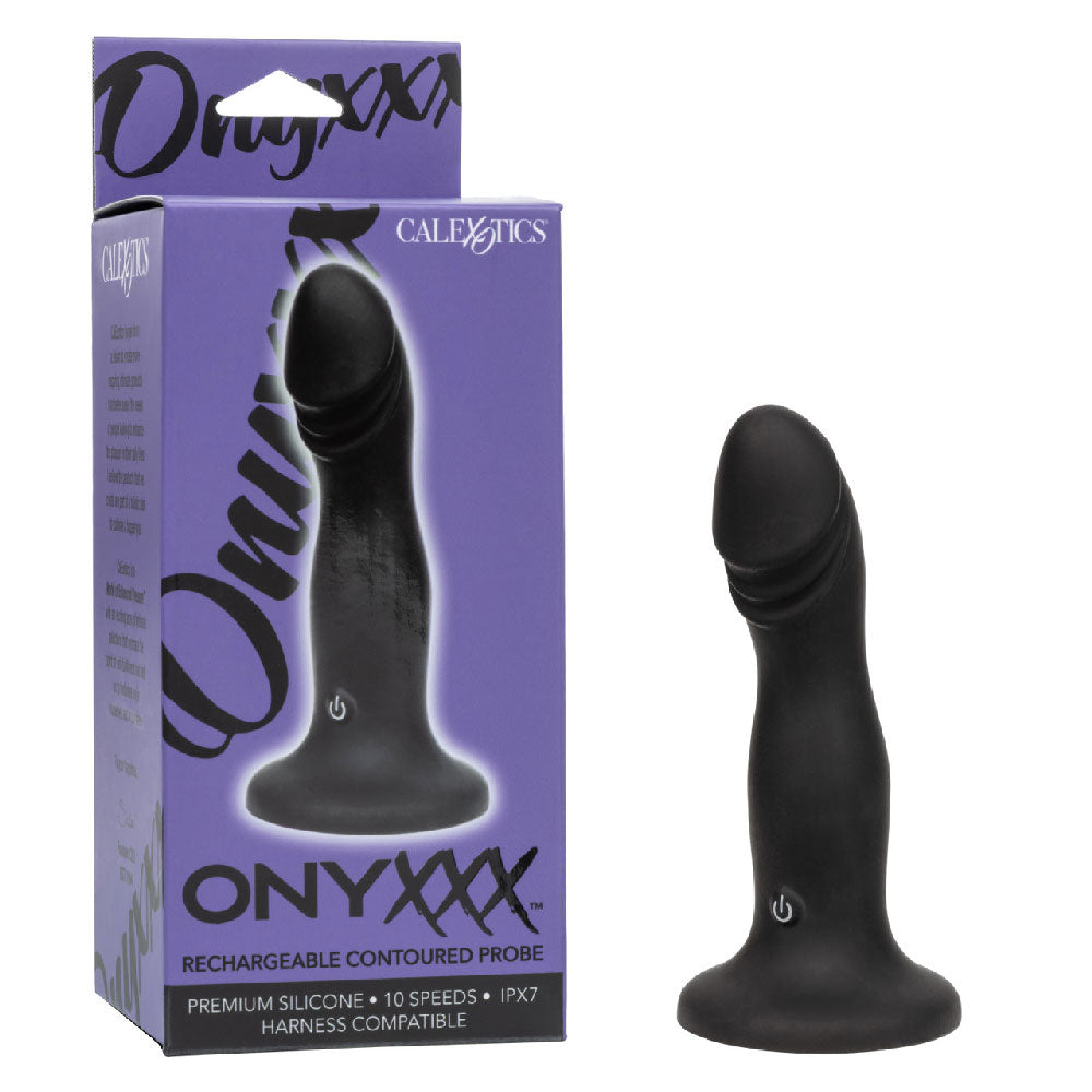 Onyxxx Rechargeable Contoured Probe - Black