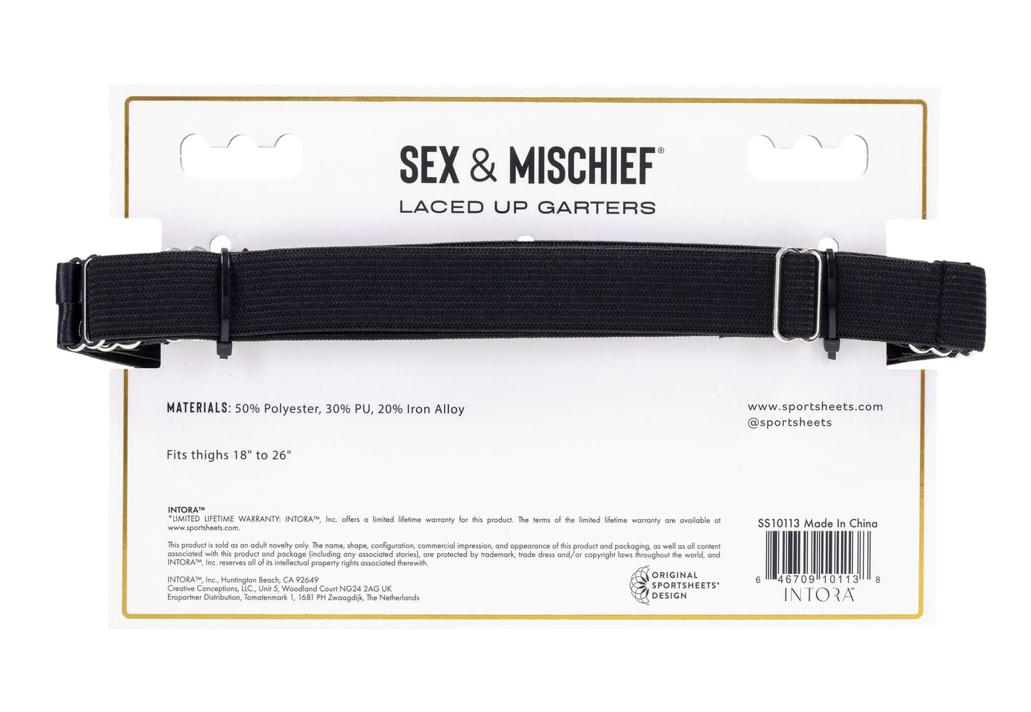 Laced Up Garters