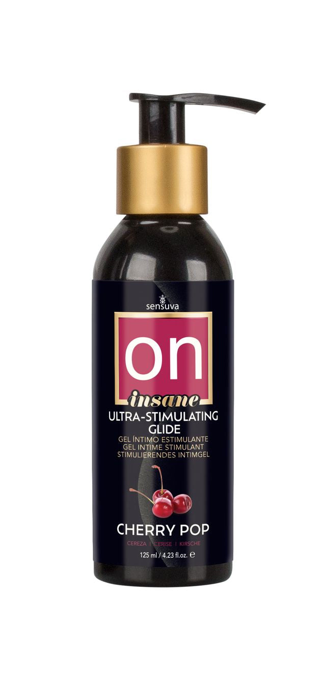 On Insane Ultra-Stimulating Personal Moisturizer - 4oz Cherry Pop