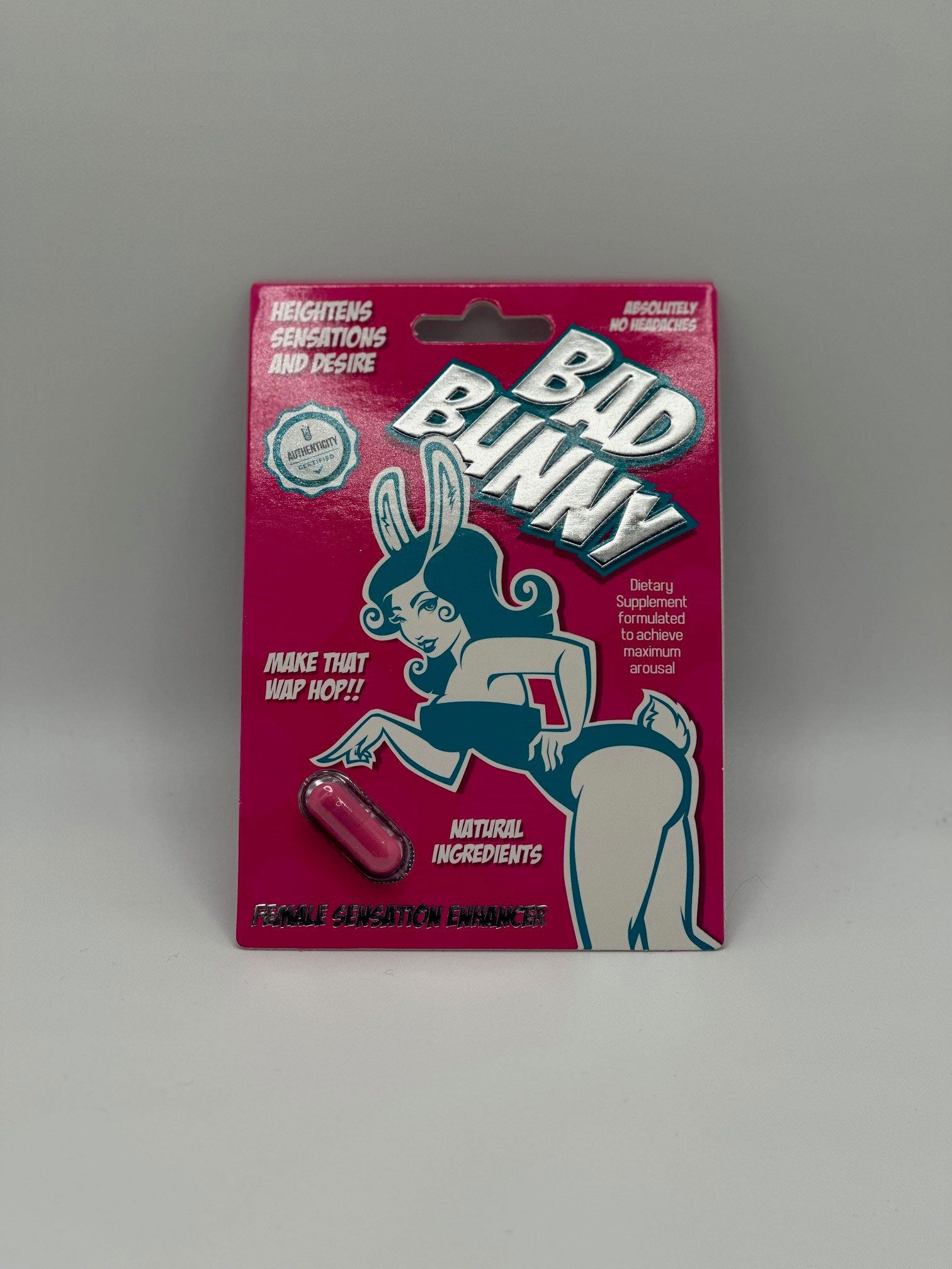 Bad Bunny Female Pill Enhancer 24 Ct Display - (Net)