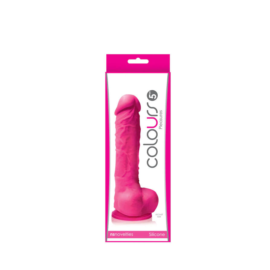 Colours Pleasures - 5 Inch Dildo - Pink