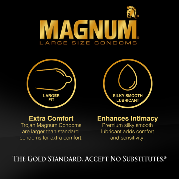 Trojan Magnum 1000 Piece Bulk Condoms - Xl