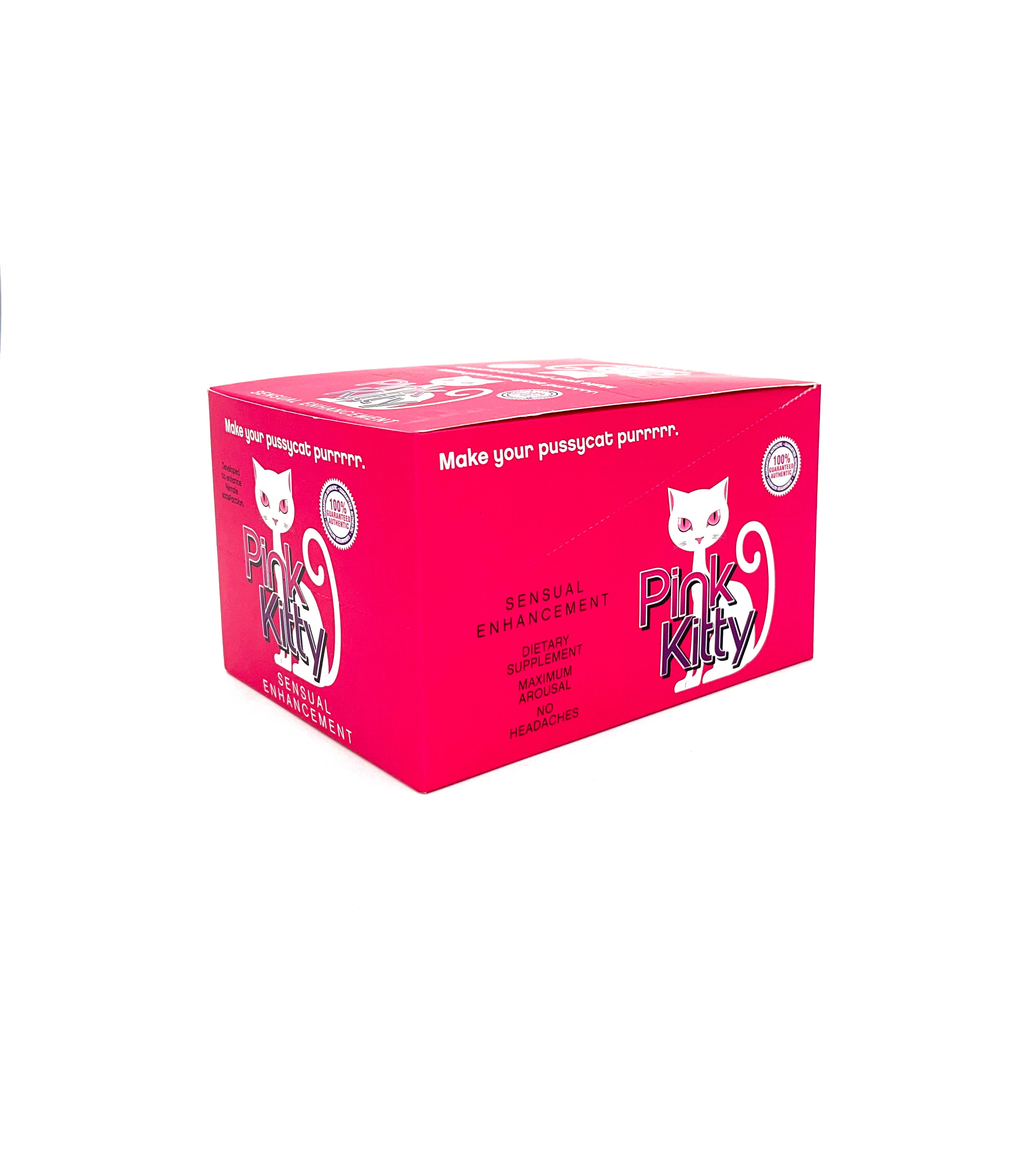 Pink Kitty Liquid Bottle - 12 Per Display
