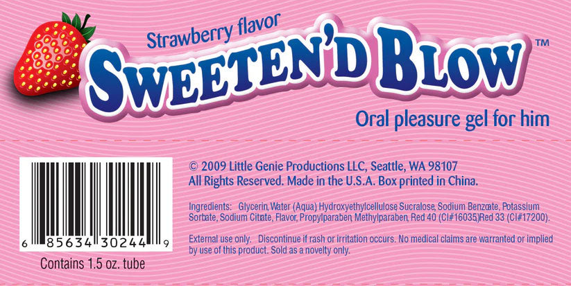 Sweeten'd Blow - Strawberry