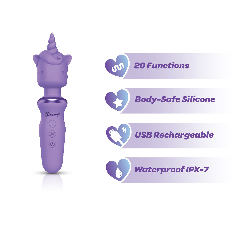 Dreamii Wand Powerful Unicorn Wand - Lilac Whirl
