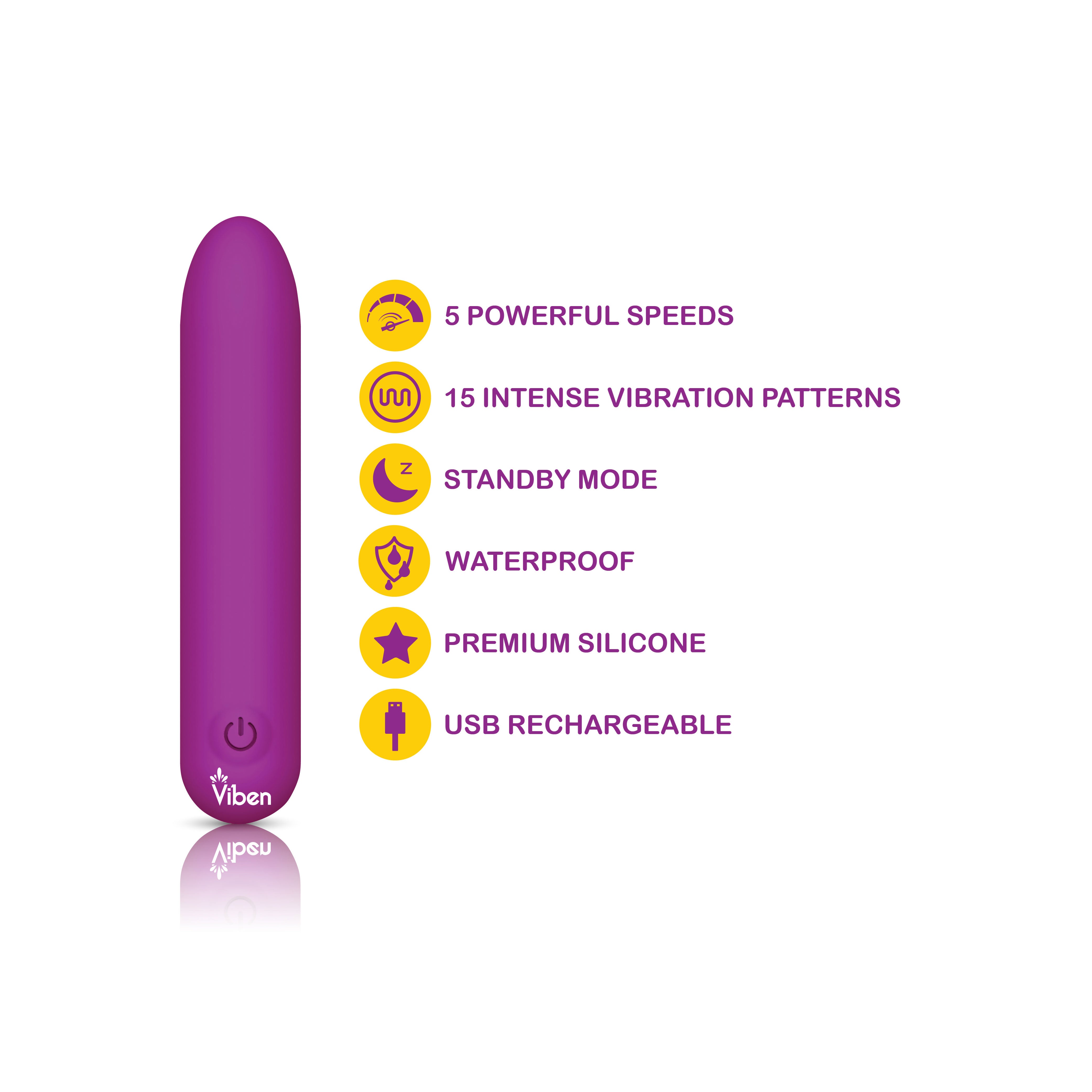 Bombshell Flexible Bullet - Berry