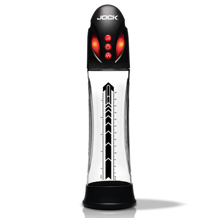 Power Up Automatic Waterproof Penis Pump - Clear