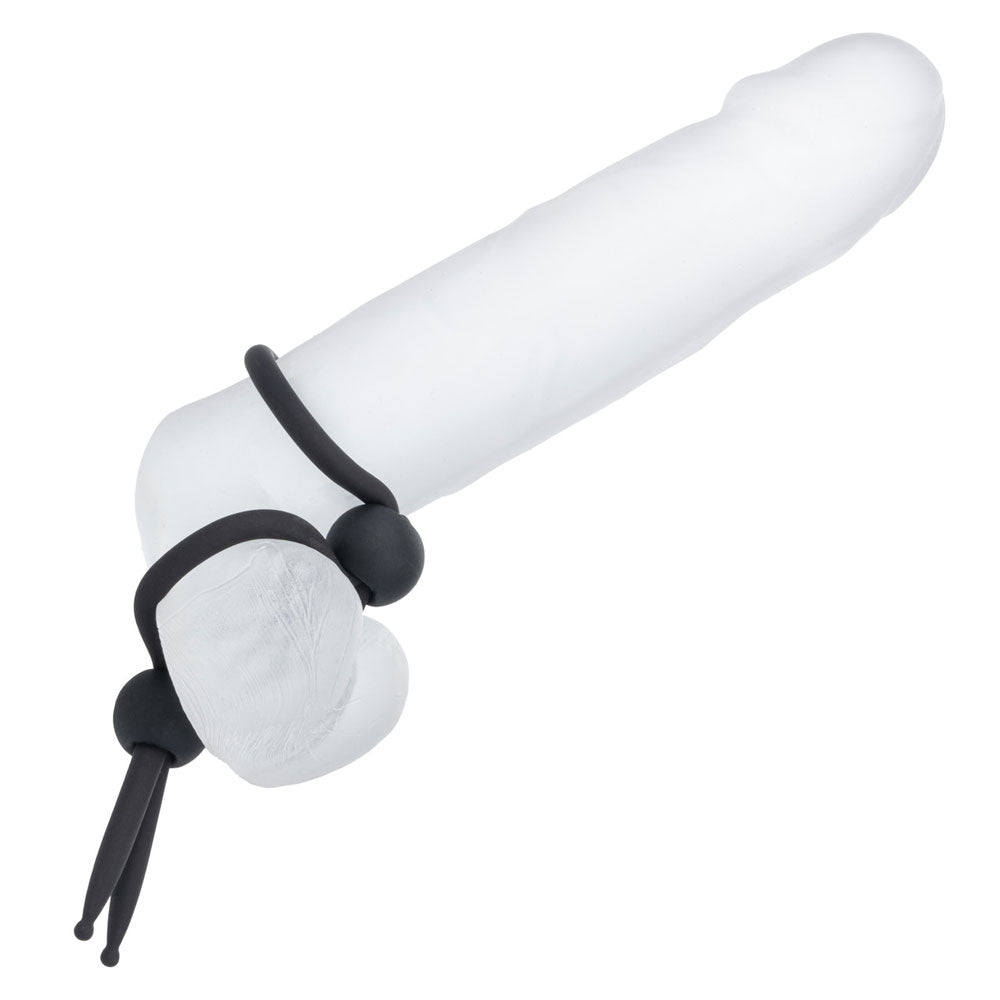 Alpha Liquid Silicone Dual Lasso - Black