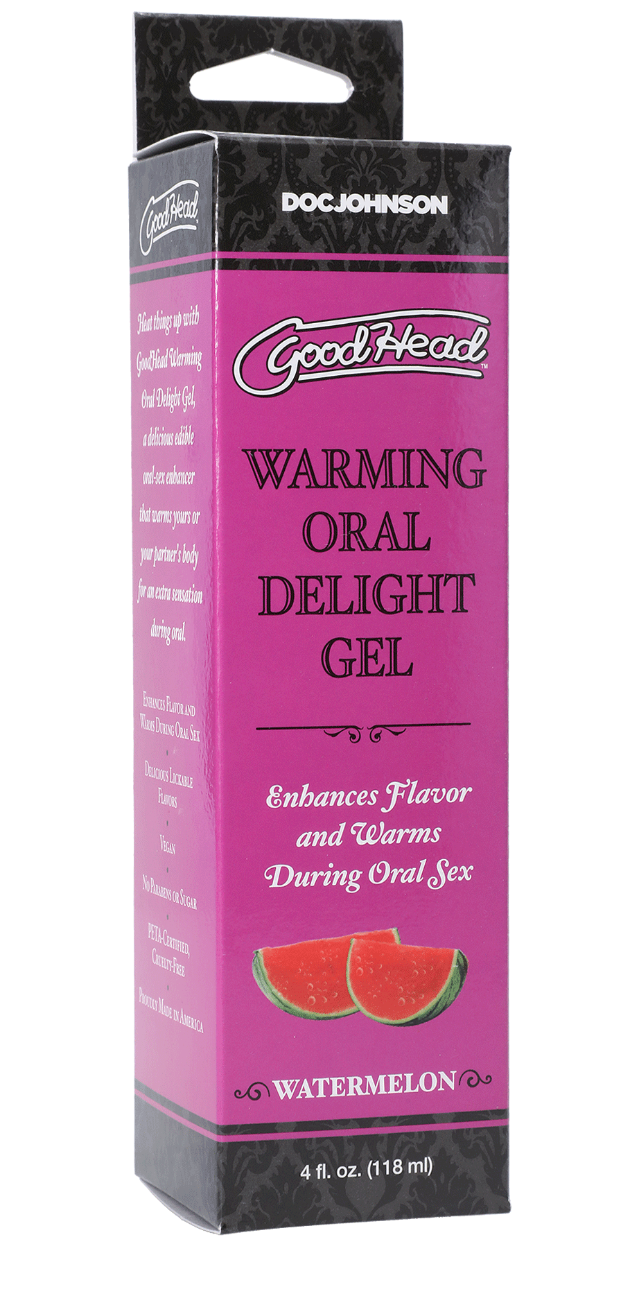 Goodhead - Warming Oral Delight Gel - Watermelon - 4 Fl. Oz.