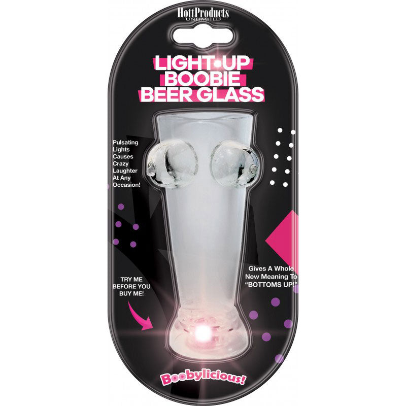Light Up Boobie Beer Glass