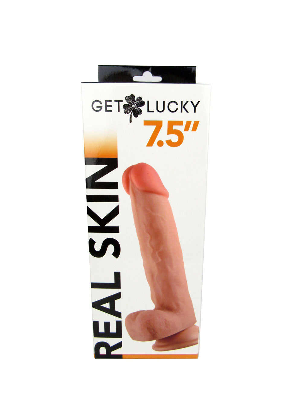 Real Skin 7.5" Dual Layer Dildo - Beige