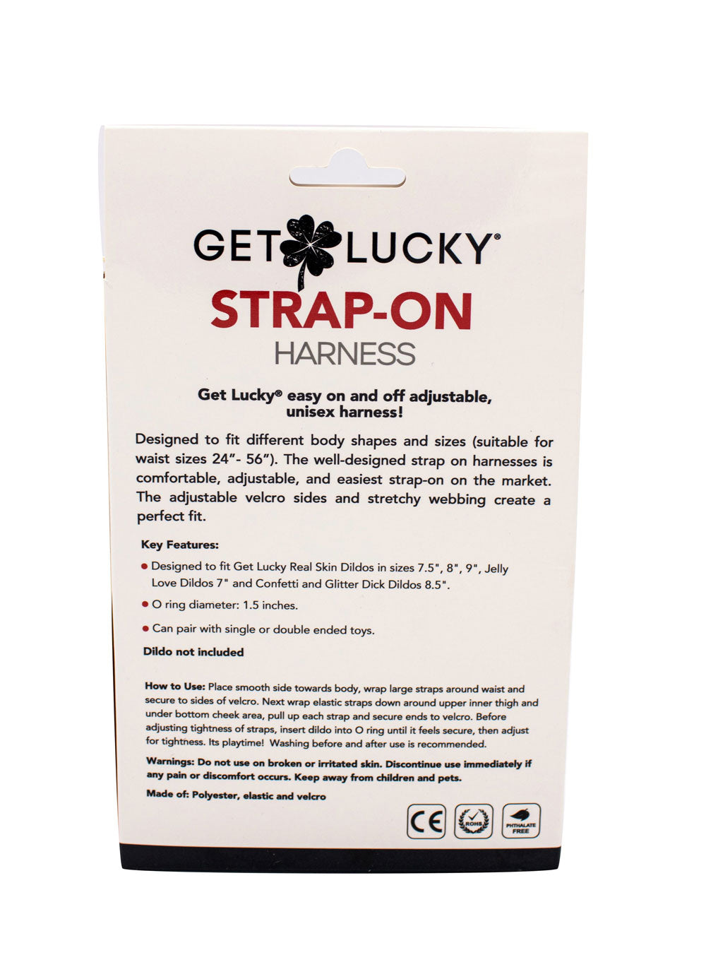 Strap-on Harness - Black