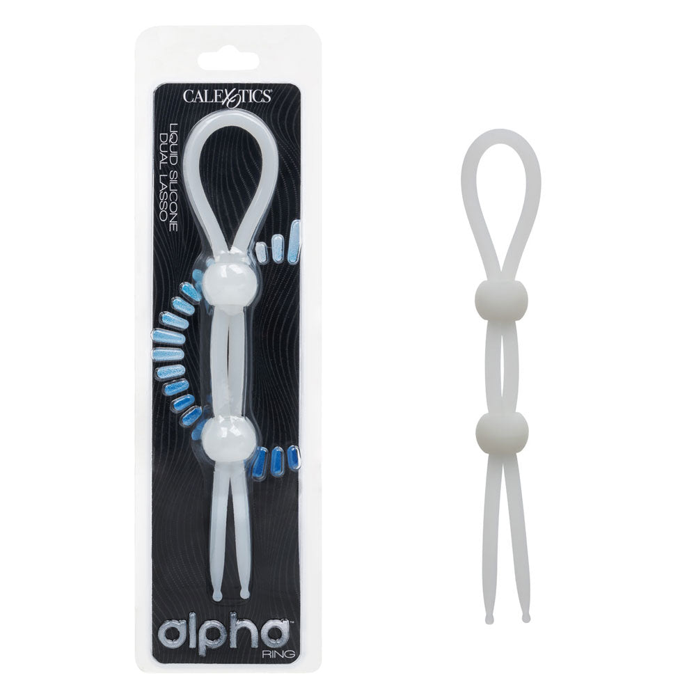 Alpha Liquid Silicone Dual Lasso - Natural
