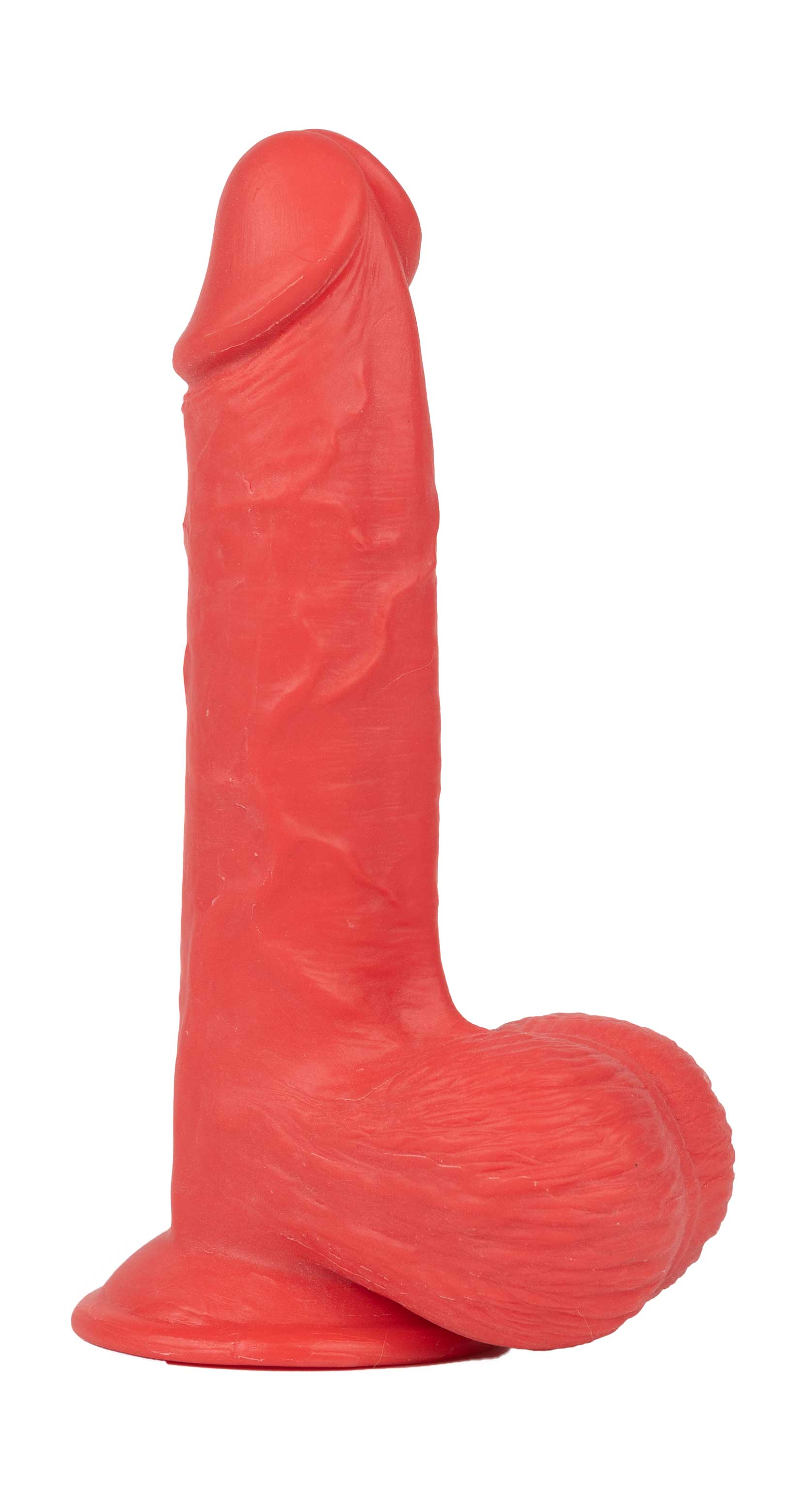 Real Skin Mr. Ruby 7.5" Dual Layer Dildo
