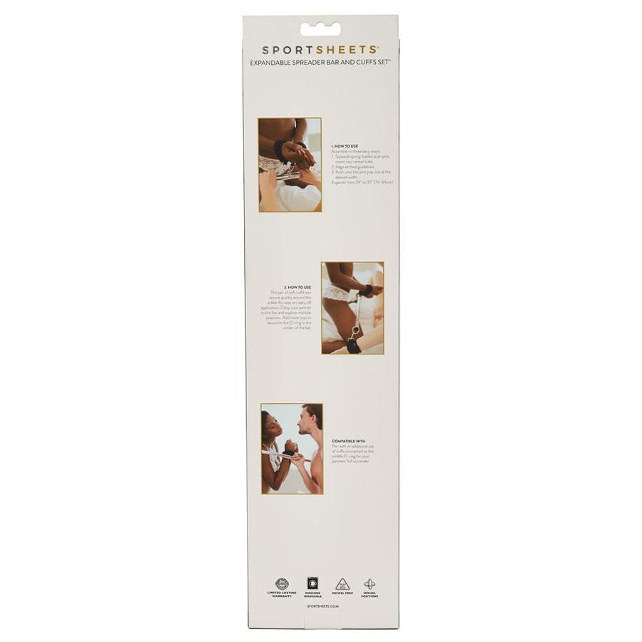 Expandable Spreader Bar and Cuff Set