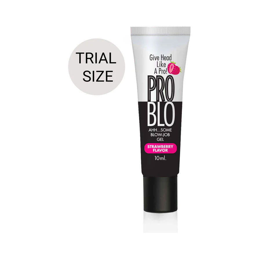 Pro Blo Oral Pleasure Gel Pop Display 66ct - 10ml Tubes: 3 Flavors