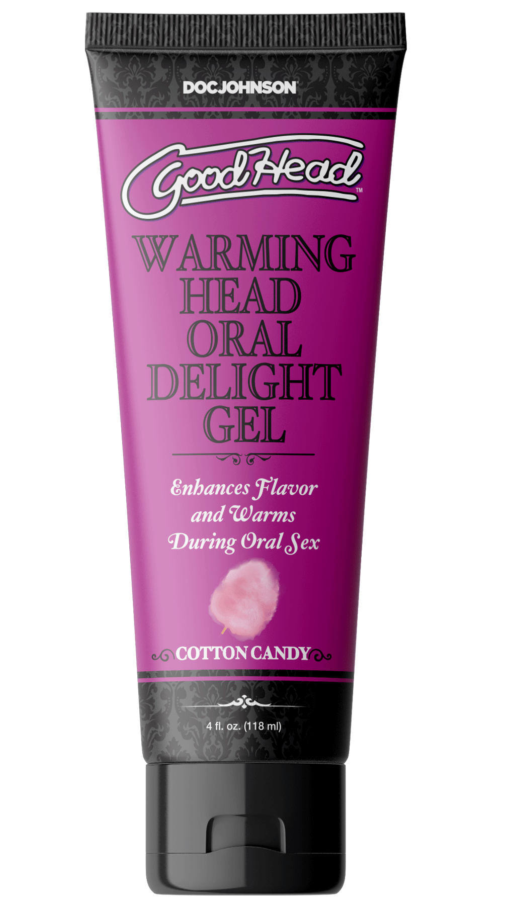 Goodhead - Warming Head Oral Delight Gel - Cotton Candy - 4 Fl Oz Bulk