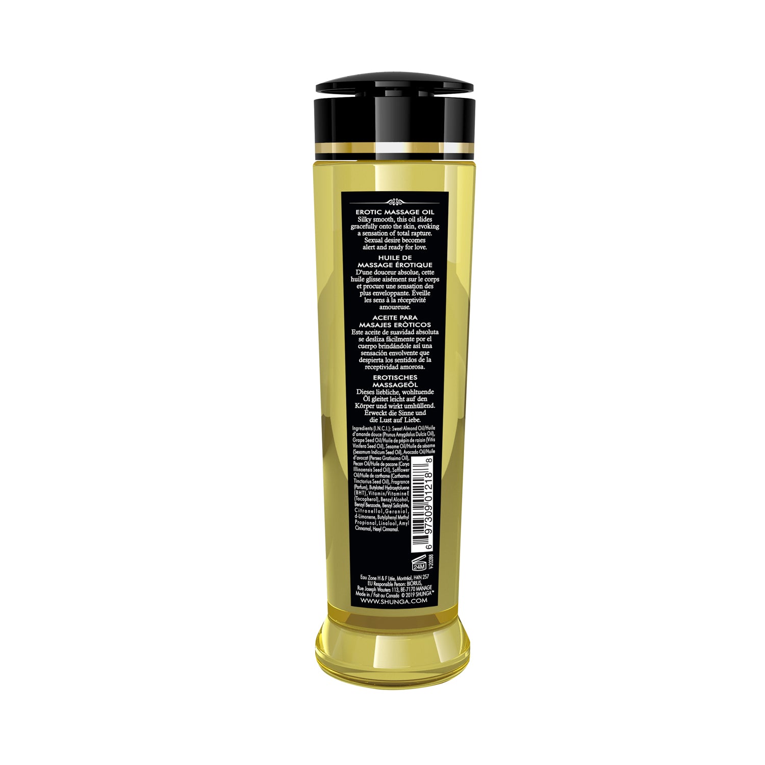 Massage Oils - Irresistible - 8 Fl. Oz. Asian Fusion