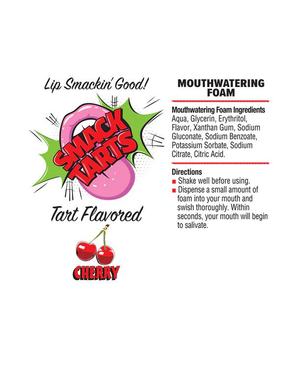 Smack Tarts Mouthwatering Foam 2.7oz - Sour Cherry